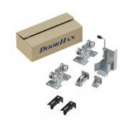 DoorHan DHSK-95 комплект роликов и направляющих для 95 балки