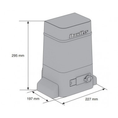 DoorHan SLIDING-1300PRO привод для откатных ворот весом до 1300 кг